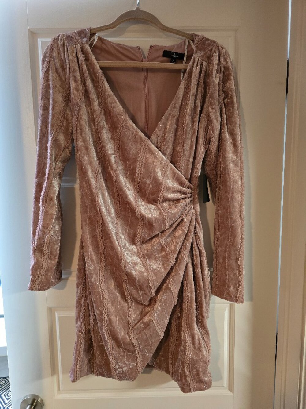 Pink cocktail dress